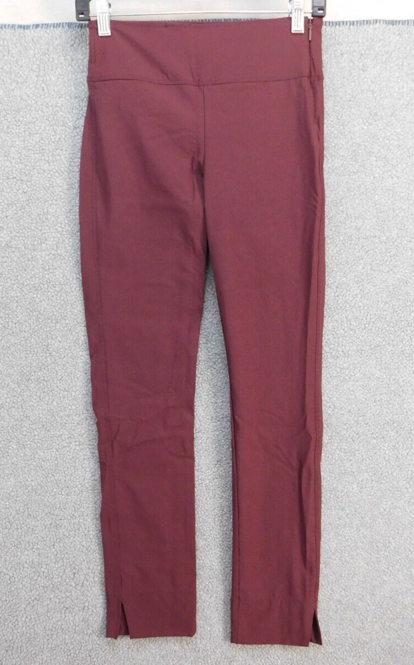 Athleta Wander Slim Ankle Pant Womens 0 Rose Workout Athleisure